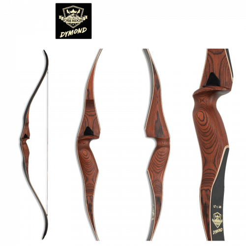 Oak Ridge Dymond "Classic" One Piece Hunting Recurve Bow 62"