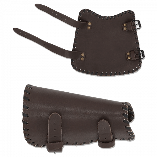 Buck Trail Tribal Armguard (oiled leather)
