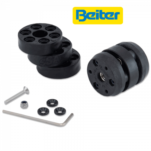 Beiter V-Box Dämpfer Kit (mit 4 Membranen)