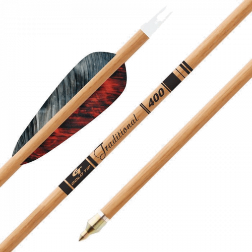 Gold Tip Traditional (±0.006) Carbon Arrow - Wood Effect