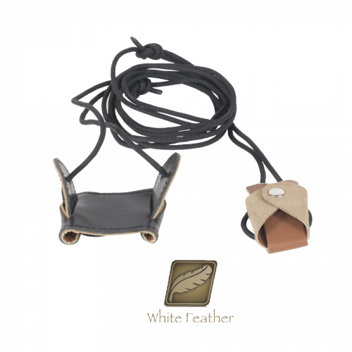 White Feather Bow Stringer Volcanic Top/Limb