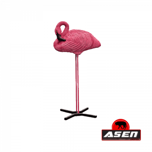 Wildcrete 3D Flamingo sleeping