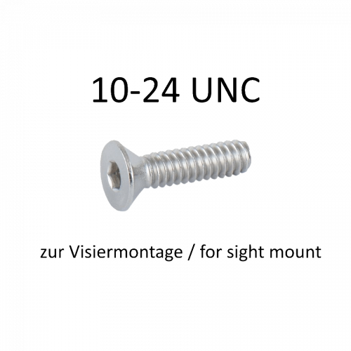 Screw to mount a Sight to the Riser (10-24 UNC)
