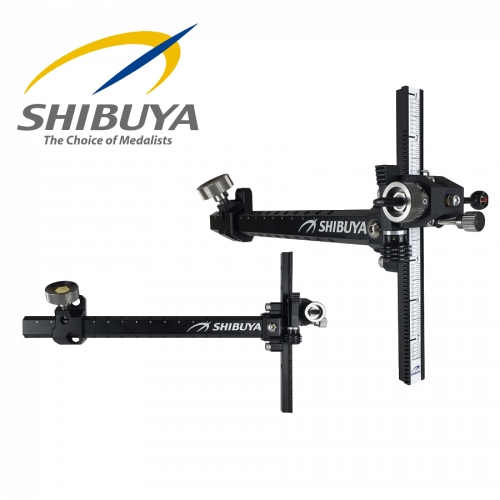 Shibuya Dual Click Recurve Visier (schwarz)