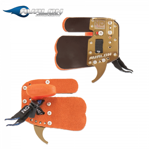 Avalon Classic Brass HD Fingertab Leather