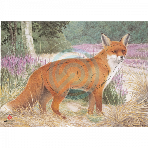 JVD Animal Target Face Fox