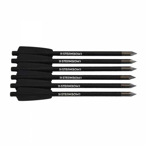 Steambow AR-Series Aluminium Bodkinpfeile Bolzen (6er Pack)