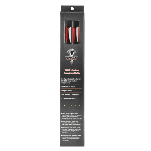 EK Archery Carbon Arrow for Cobra System Siege (6/pk)