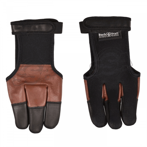 Buck Trail Hybrid Leather/Neoprene Shooting Glove