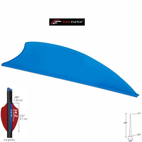 Flex Fletch SK2 Shield Premium Archery Vanes