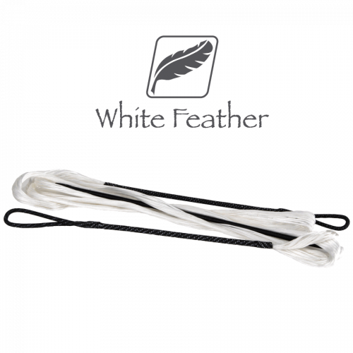 White Feather Fast Flight Sehne (endlos)