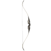 White Feather Accipiter One Piece Fieldbow (64")