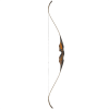 White Feather Accipiter One Piece Fieldbow (64")