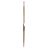 White Feather Accipiter One Piece Fieldbow (64")