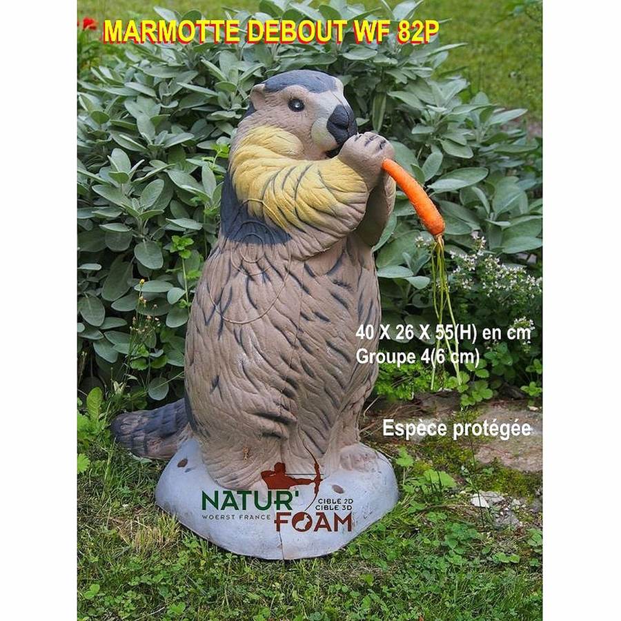 Natur Foam Murmeltier stehend (Bild für) Natur Foam Murmeltier stehend